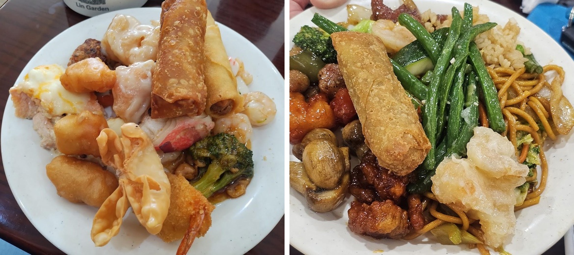 Lin Garden Buffet Menu