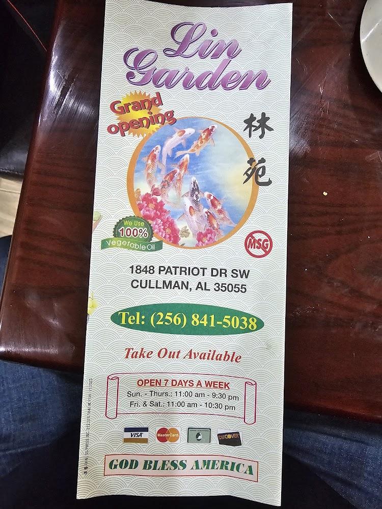 Lin Garden Buffet Menu image 3